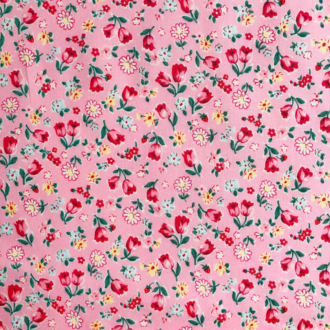 Sweet Tulip - Pink - Atsuko Matsuyama - 30's Collection - Yuwa