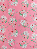 Flower Doily - Pink - Atsuko Matsuyama - 30's Collection - Yuwa