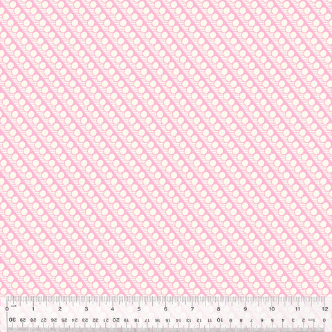 Bonny - Diagonal Dot  - Light Pink - Denyse Schmidt - Windham