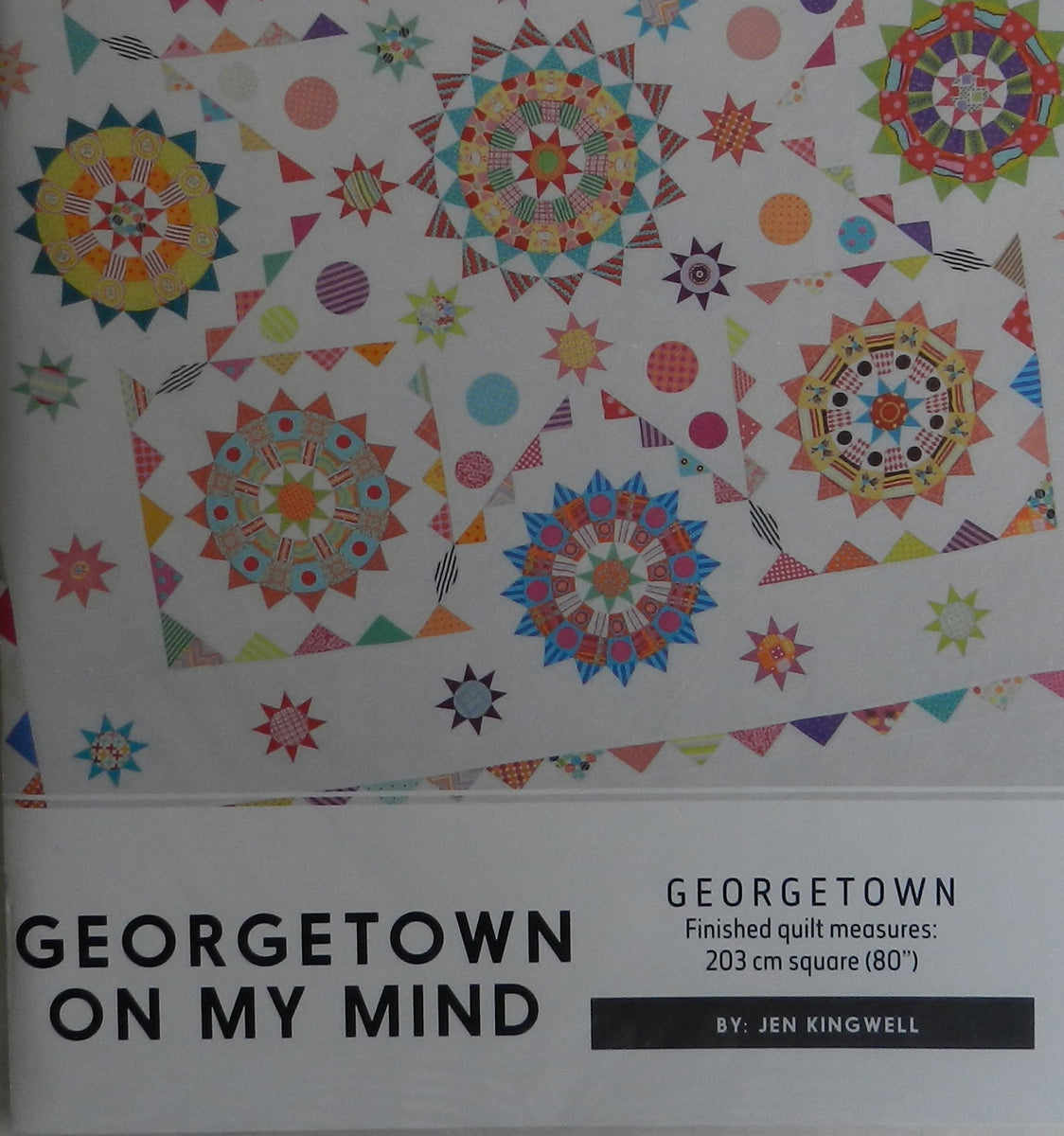 Georgetown On My Mind Quilt Pattern - Jen Kingwell – Sunny Day Supply
