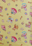 Happy Message 30's - Happy Baby Animals - Yellow - Atsuko Matsuyama - Sojitsu