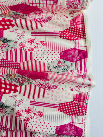 Long Hexagon - Pink - Suzuko Koseki - Yuwa