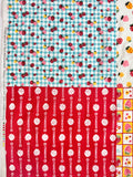 Square Strawberry Panel - Red A - Atsuko Matsuyama - Nostalgic Memories - Yuwa