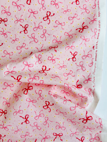 Cutie Ribbon - Pink - Atsuko Matsuyama - 30's Collection - Yuwa