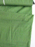 Ka's Favorite Feedsack - Diagonal Dots - Green - Textile Pantry