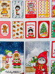 Christmas Card - Panel -Uncle Cat