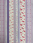 Fruit Ribbon - Purple (F) - 30's Collection - Atsuko Matsuyama - Yuwa