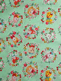 Animal Wreath - Mint (D) - Atsuko Matsuyama - 30's Collection - Yuwa
