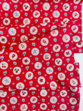Exclusive Berries & Birds - Red - Atsuko Matsuyama - 30's Collection - Yuwa