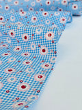 Apple Lace - Blue (B) - Atsuko Matsuyama - 30's Collection - Yuwa