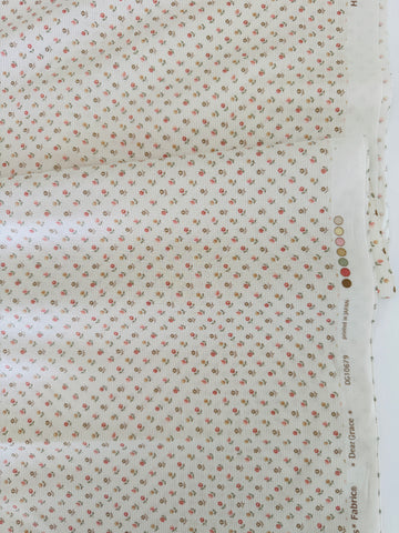 Dear Grace Collection - Petit Fleur - Brown - Sevenberry