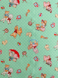 Happy Message 30's - Happy Baby Animals - Green - Atsuko Matsuyama - Sojitsu