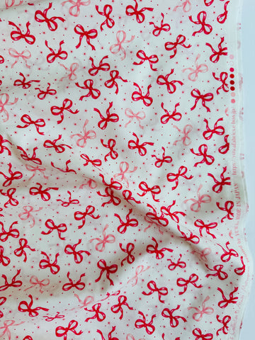 Cutie Ribbon - White - Atsuko Matsuyama - 30's Collection - Yuwa