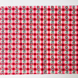 Gingham Floral - Red - MomnSon