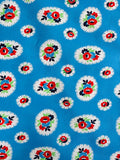 Bouquet Lace - Blue/Red - June - MomNSon