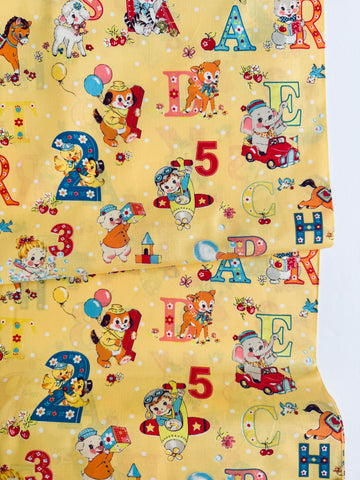 Happy Baby - Yellow - Atsuko Matsuyama - 30's Collection - Yuwa