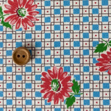 Pantry 30's Collection - Margaret Square - Blue (C) - Textile Pantry