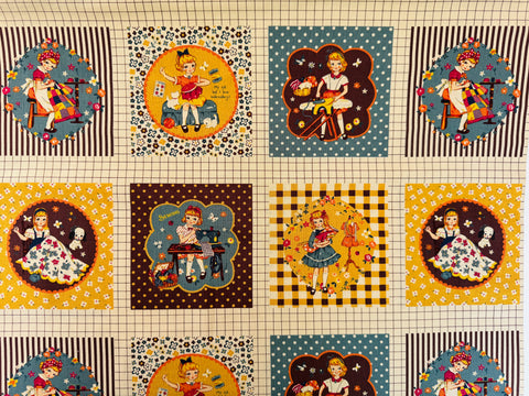 Cheery Days - Panel - Brown - Koko Seki