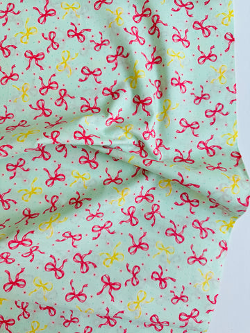 Cutie Ribbon - Mint - Atsuko Matsuyama - 30's Collection - Yuwa