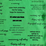 English Combination - Green - Textile Pantry