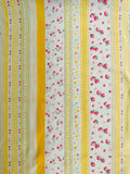 Fruit Ribbon - Yellow (E) - 30's Collection - Atsuko Matsuyama - Yuwa