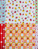 Square Strawberry Panel - Red A - Atsuko Matsuyama - Nostalgic Memories - Yuwa