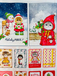 Christmas Card - Panel -Uncle Cat