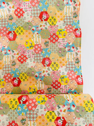 Honey Tune - Petit Hexagon - Butter Cream (B) - Koko Seki