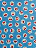 Happy Message 30's - Strawberry & Cherry Lace - Blue - Atsuko Matsuyama - Sojitsu