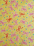 Cutie Ribbon - Yellow - Atsuko Matsuyama - 30's Collection - Yuwa