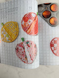 Fruits, Flowers, Etc... Cute quilt accessories with your favorite motifs - Atsuko Matsuyama -BTQ