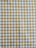 Yarn Dyed Gingham Check - Beige - Reiko Washizawa - Yuwa