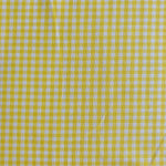 1/8th inch Gingham Check - Yellow - Sevenberry
