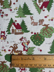 LIttle Red Kitty Hood - Natural - Kokka