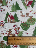 LIttle Red Kitty Hood - Natural - Kokka