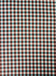 Yuwa Live Life Gingham - Brown/Turquoise - Yuwa