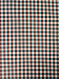 Yuwa Live Life Gingham - Brown/Turquoise - Yuwa