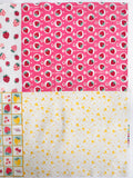 Square Strawberry Panel - Yellow D - Atsuko Matsuyama - Nostalgic Memories - Yuwa