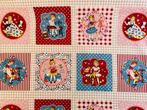 Cheery Days - Panel - Red - Koko Seki