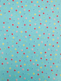 Happy Message 30's - Flower Dot - Blue - Atsuko Matsuyama - Sojitsu