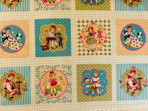 Cheery Days - Panel - Blue - Koko Seki
