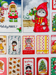 Christmas Card - Panel -Uncle Cat