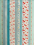Fruit Ribbon - Blue (B) - 30's Collection - Atsuko Matsuyama - Yuwa