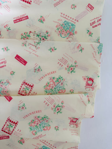 Fruit Gifts - Pink (A) - 30's Collection - Atsuko Matsuyama - Yuwa