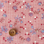 Textile Pantry's 30's - Flowers and Ribbons - Pink - Textile Pantry