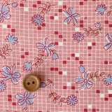 Textile Pantry's 30's - Flowers and Ribbons - Pink - Textile Pantry