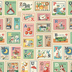 Hello Again 2 - Alphabet - Beige (A) - Quilt Gate