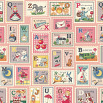 Hello Again 2 - Alphabet - Pink (B) - Quilt Gate