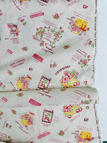Fruit Gifts - Red (D) - 30's Collection - Atsuko Matsuyama - Yuwa