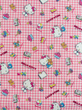 Hello Kitty Gingham - Pink - Kiyohara
